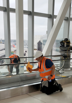 Airport Passenger Area Cleaning